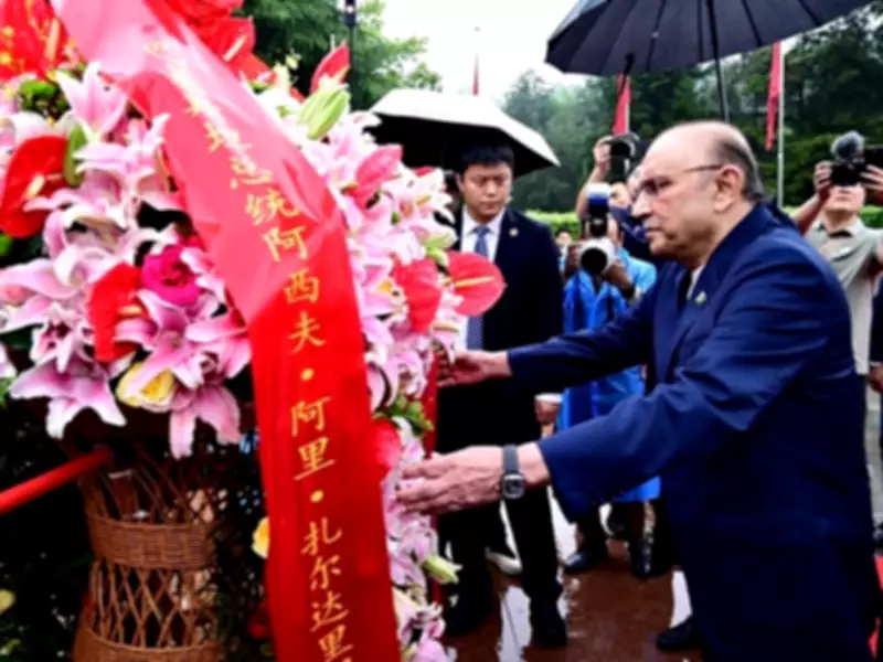 President Zardari visits Mao Zedong's hometown in China's Shaoshan
