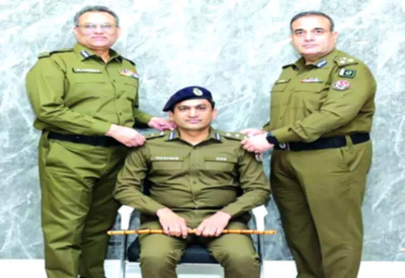 Punjab Police IG Stresses Integrity as Officers Promoted to SSP Rank in Ceremony
