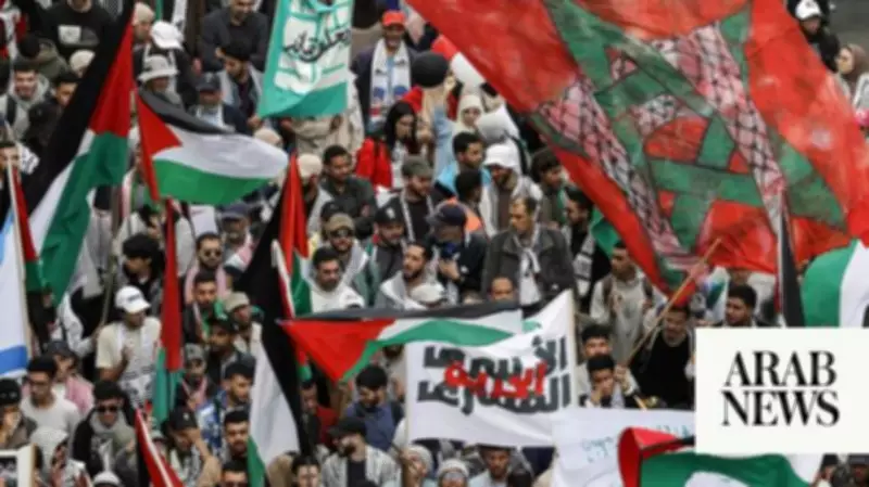 Thousands Protest in Rabat Against Israeli Death Penalty Law, Support Palestine