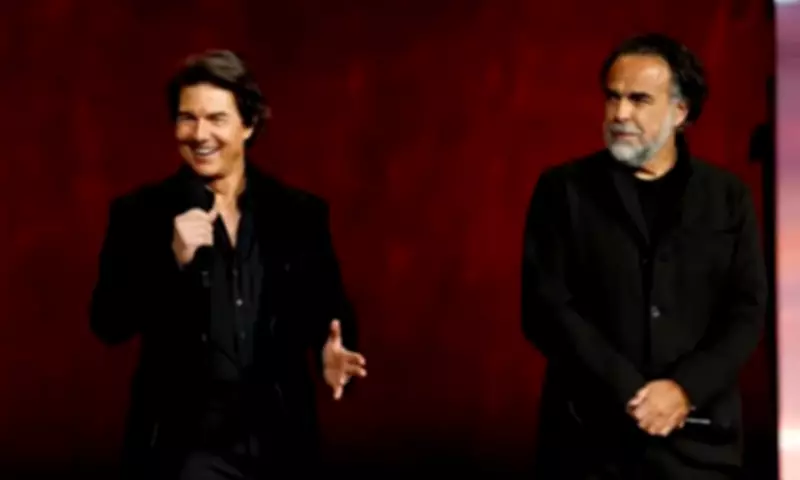 Tom Cruise Promotes 'Wild, Dark Comedy' Digger to Theater Owners