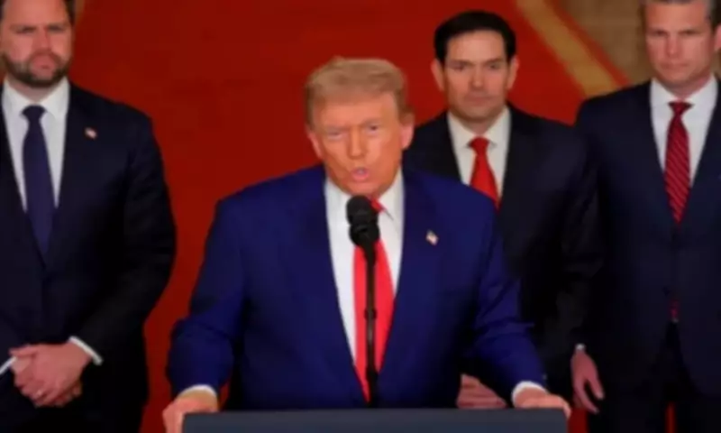 Trump Hails Ceasefire as 'Big Day for Global Peace,' Predicts Middle East Golden Era