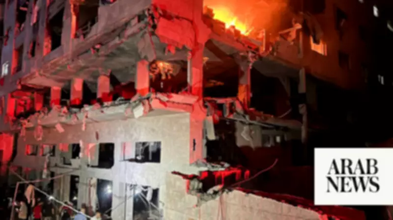 Israeli Airstrike Targets Hamas Military Chief in Gaza, Seven Killed