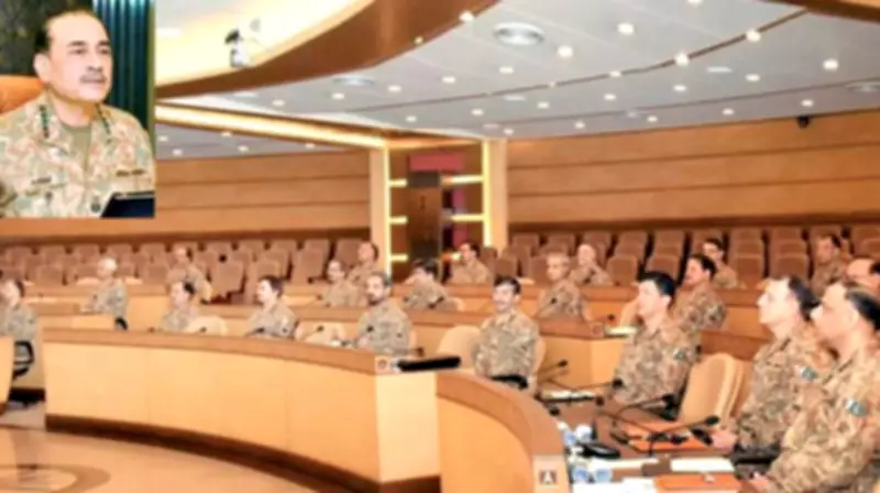 Pakistan Army Vows to Crush Terror, Warns India at Corps Commanders' Conference