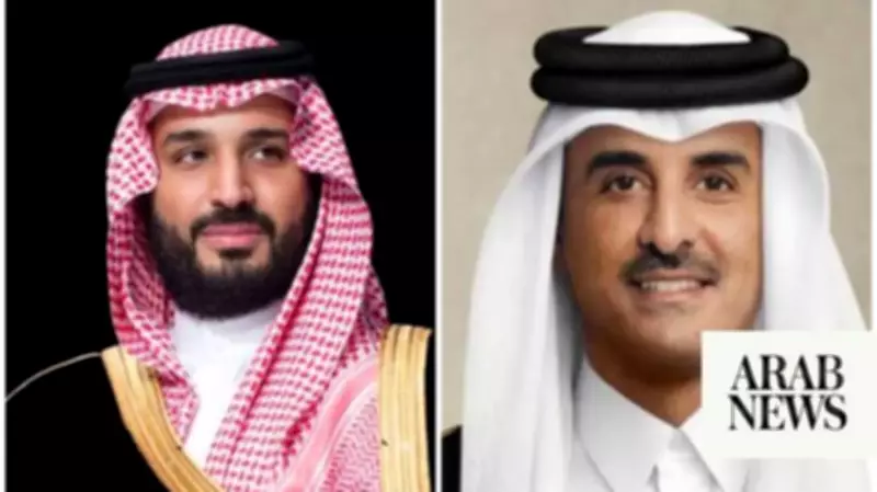 Saudi Crown Prince, Qatar Emir Discuss Regional Developments in Phone Call