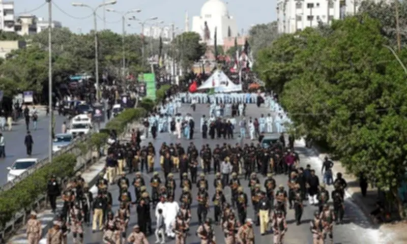 9th Muharram Processions Across Pakistan Under High Security Alert