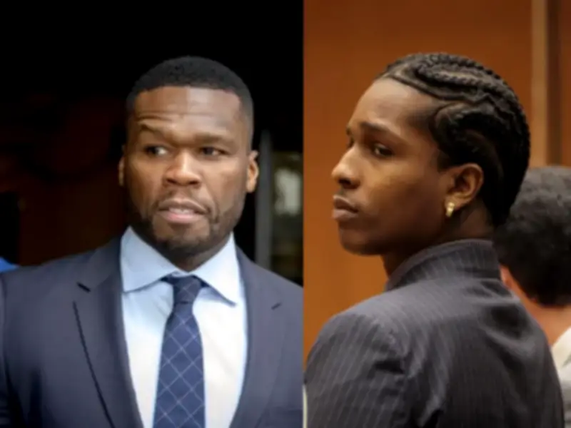 A$AP Rocky, 50 Cent Party with Knicks After NBA Championship Win