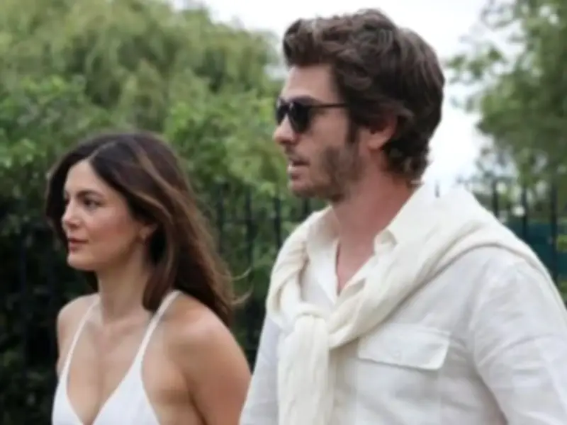 Andrew Garfield and Monica Barbaro Spotted Kissing in Rome, Confirming Romance