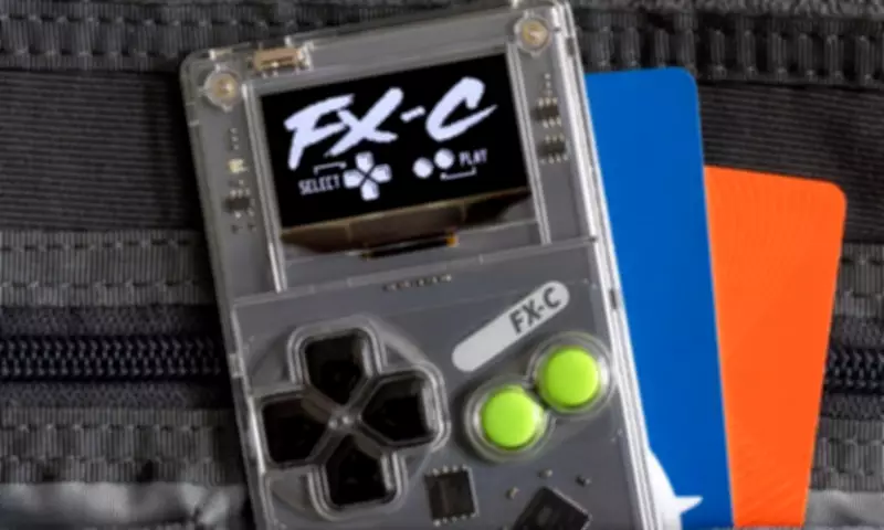 Arduboy FX-C: Pocketable Handheld with 300+ Free Games