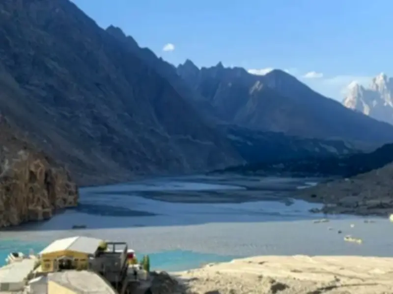 Attabad Lake Not Drying Up, Experts Clarify: Natural Siltation at Play