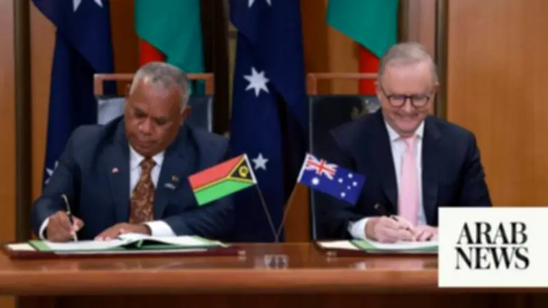 Australia and Vanuatu Sign Security Pact to Counter China Influence