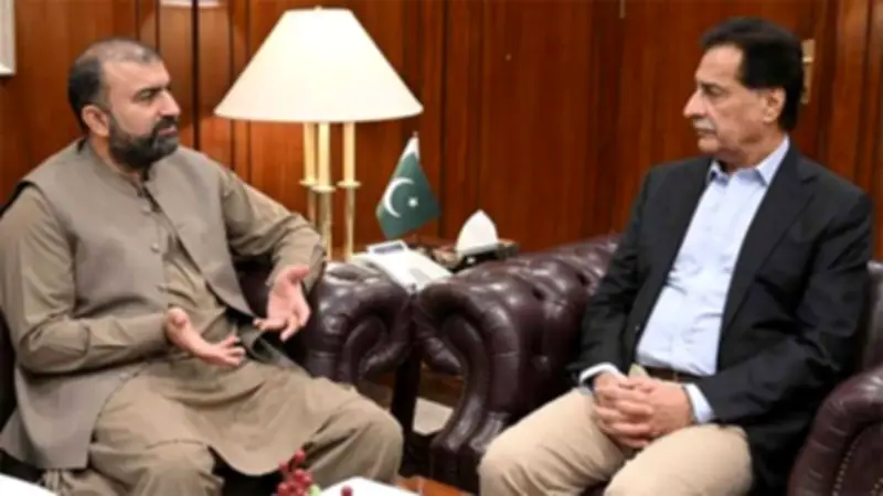 Balochistan CM and Governor Meet NA Speaker Ayaz Sadiq