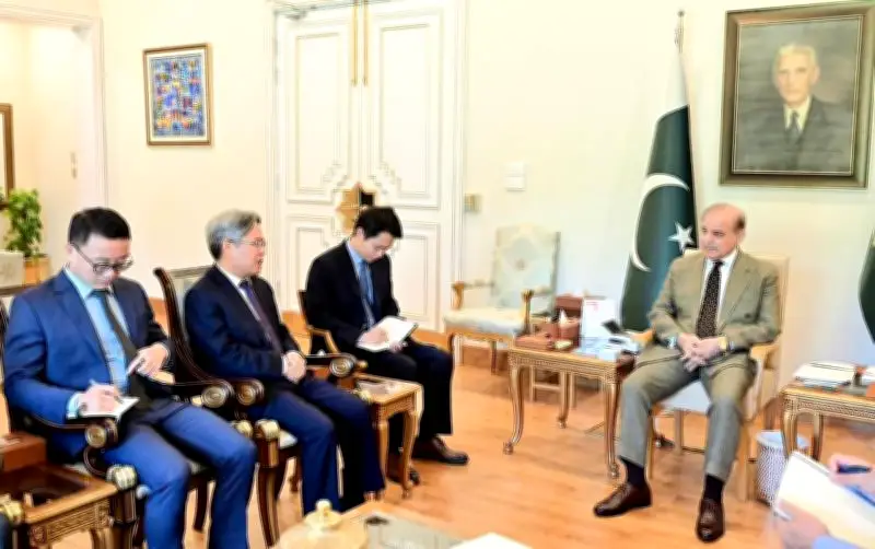 Chinese Ambassador Jiang Zaidong Calls PM Shehbaz Sharif