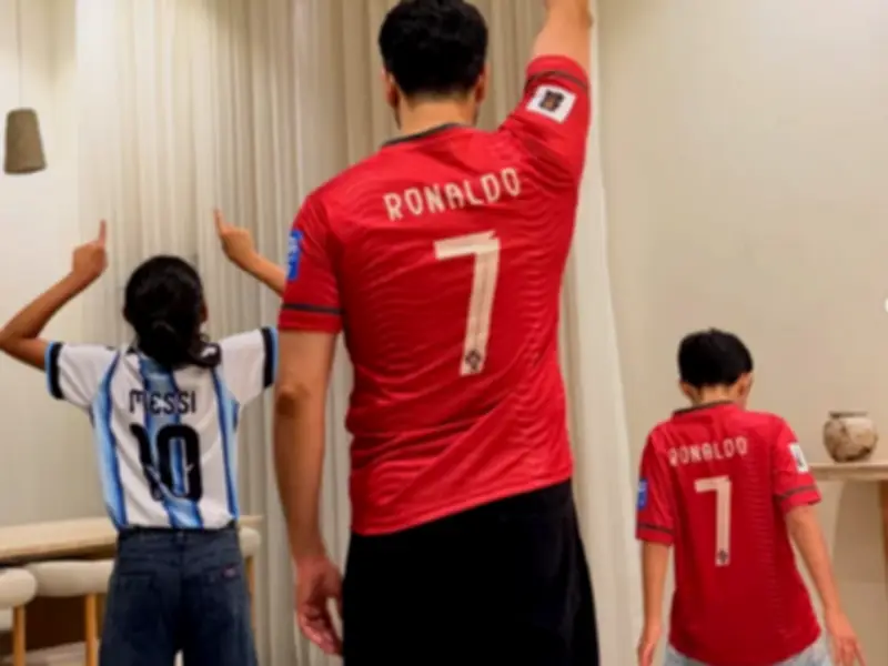Danish Taimoor's Kids Show Ronaldo-Messi Rivalry at World Cup