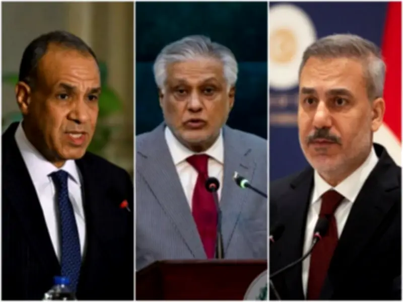 Dar discusses regional situation, US-Iran progress with Turkish, Egyptian FMs