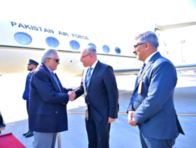 Deputy PM Ishaq Dar Arrives in Cairo for Regional Foreign Ministers Meeting