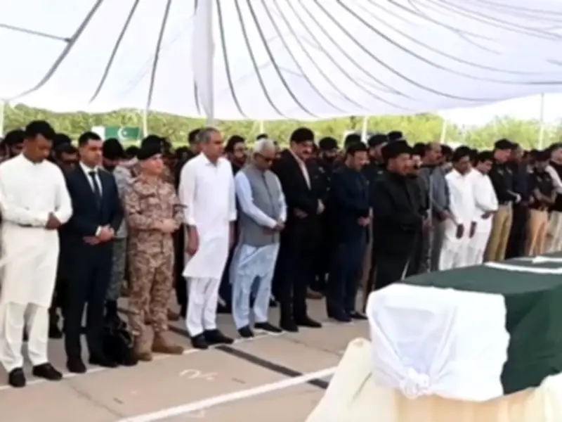 Funeral of Martyred Rangers Personnel Held in Karachi with Full Honours