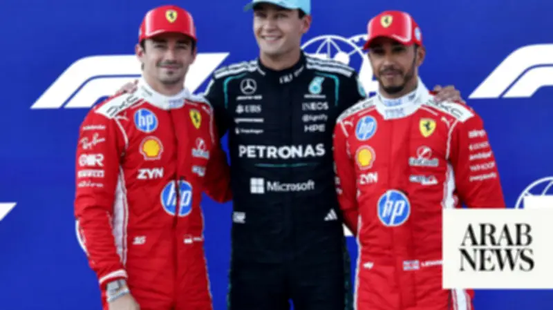 George Russell snatches Austrian GP pole as Antonelli fourth after Verstappen crash