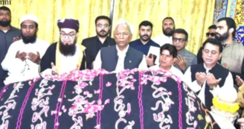 Governor Hashmi Inaugurates 1296th Urs of Abdullah Shah Ghazi in Karachi