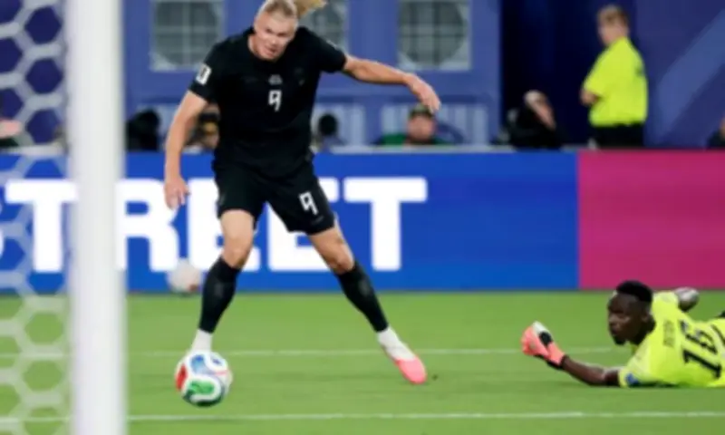 Haaland Double Sends Norway into World Cup Last 32