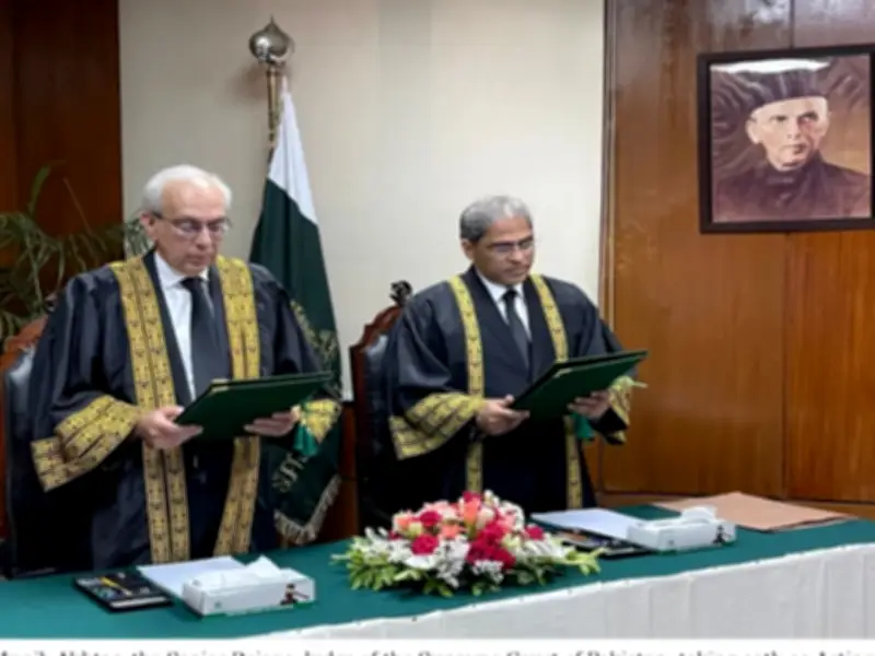 Justice Munib Akhtar Takes Oath as Acting Chief Justice of Pakistan