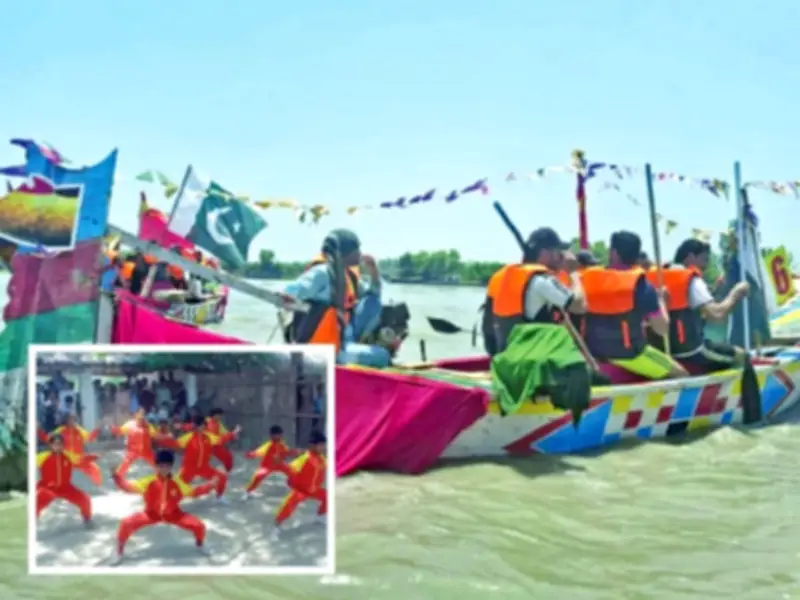 Kabul River Hosts First Dragon Boat Festival in Pakistan's History