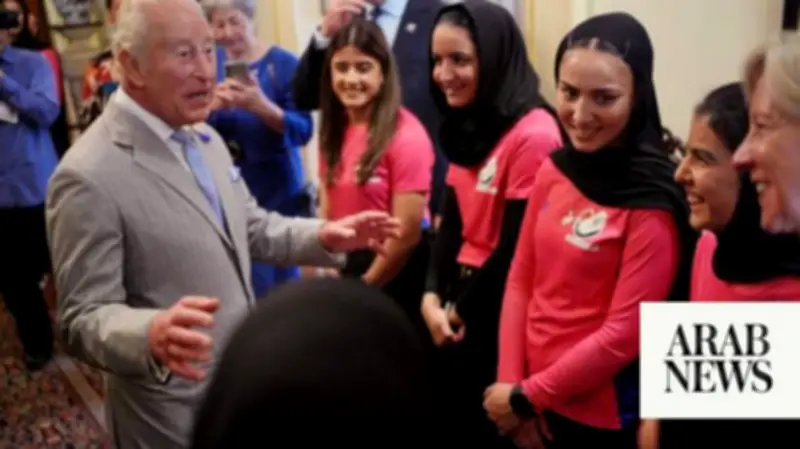 King Charles Meets Exiled Afghan Women's Cricket Team in London