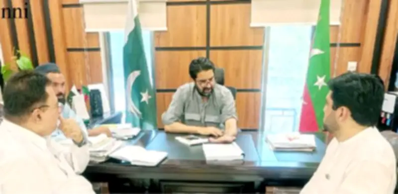 KP Minister Reviews PHE Development Projects