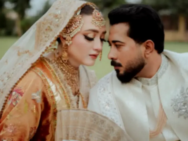 Momina Iqbal Ties Knot with Hamza Habib in Grand Wedding Festivities