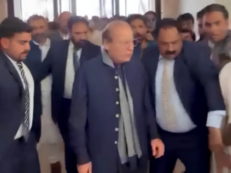 Nawaz Sharif Arrives in Gilgit-Baltistan for Election Campaign