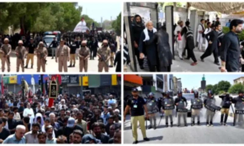 Ninth Muharram Processions Held Across Pakistan Under Tight Security