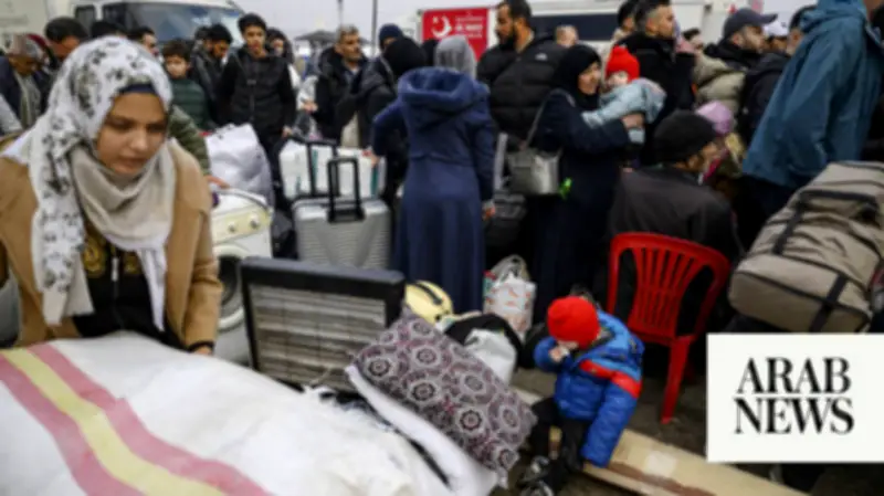 Over 1.4 Million Syrians Voluntarily Returned Since 2016: Turkish Minister