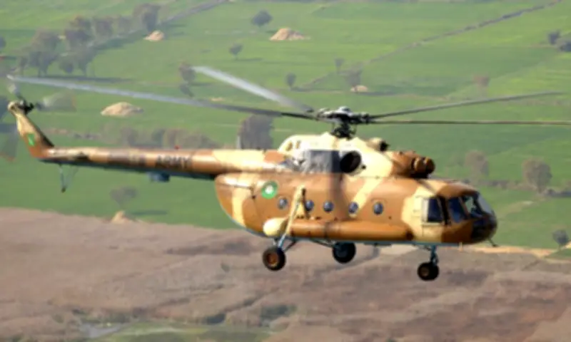 Pakistan Army Mi-17 Helicopter Crash Near Muzaffarabad, All Personnel Martyred