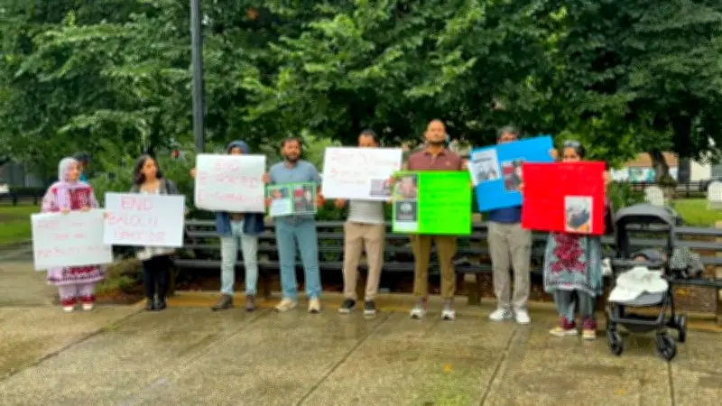 Pakistani-Americans Protest in DC Against Dr. Mahrang Baloch Conviction