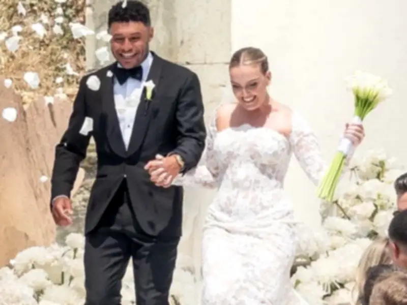 Perrie Edwards Marries Alex Oxlade-Chamberlain in Portugal