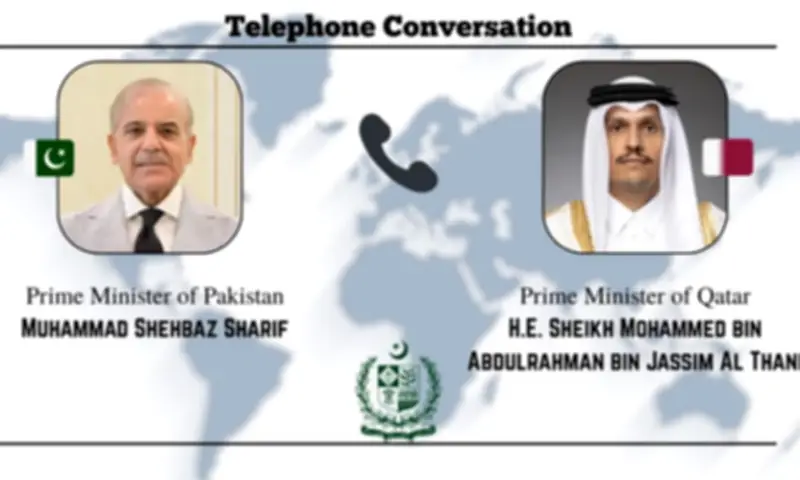 PM Shehbaz Sharif Lauds Qatar's Support for Pakistan's Peace Efforts