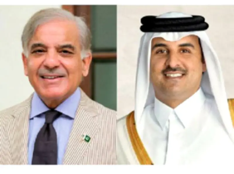 Qatar Amir Congratulates PM Shehbaz on US-Iran Pact Success