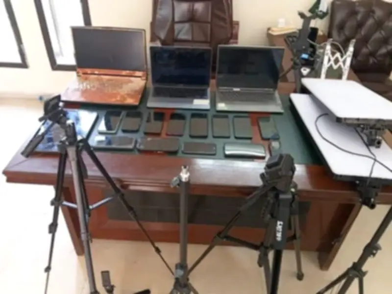 Rawat police bust gang live-streaming obscene videos on porn sites, arrest 11