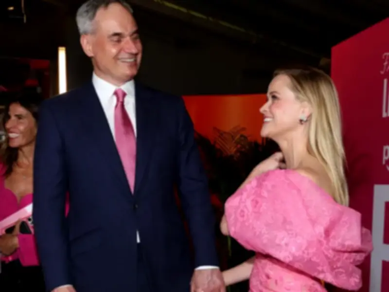 Reese Witherspoon and Oliver Haarmann Make Rare Red Carpet Debut at Elle Premiere