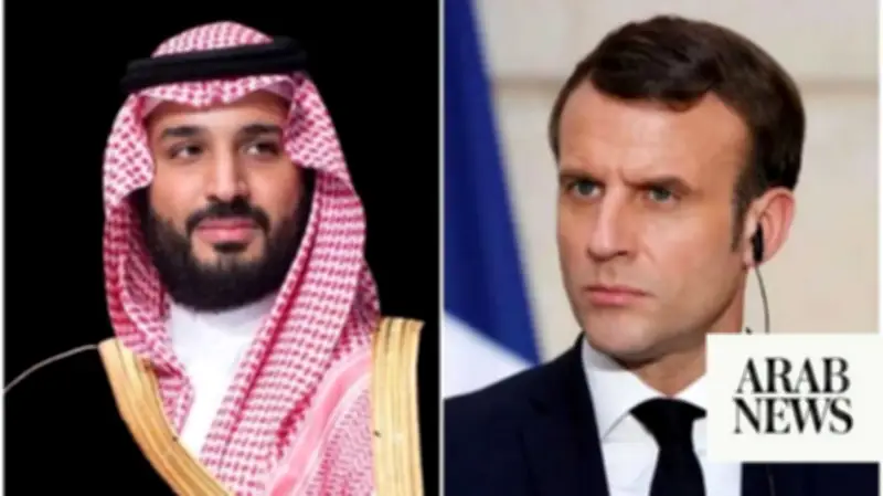 Saudi Crown Prince, Macron Discuss Freedom of Navigation in Call