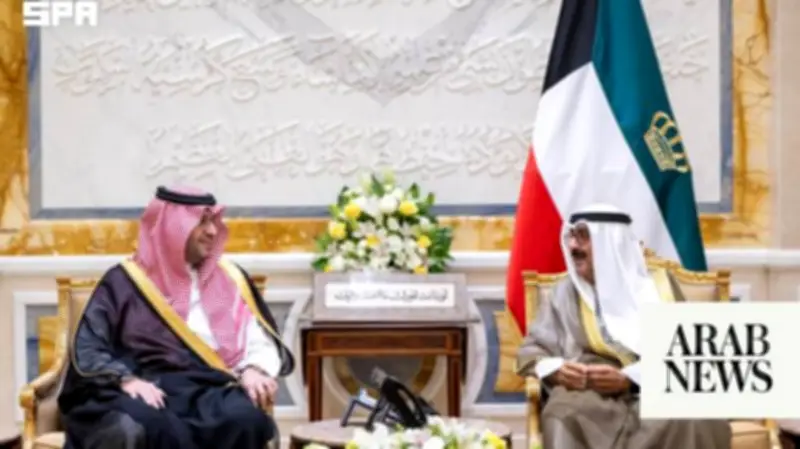 Saudi Minister Prince Turki Meets Kuwaiti Emir, Crown Prince, PM
