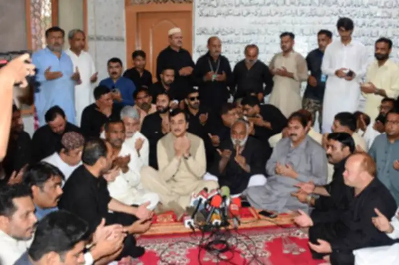 Senate Chairman Gilani Visits Murree Express Tragedy Victims' Families in Multan