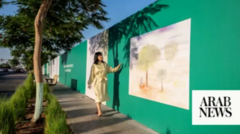Solimar Miller's Flora of Light: A Tribute to UAE's Natural Heritage on Dubai Zoo Hoardings