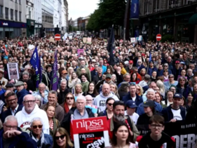 Thousands Gather for Anti-Racism Rally in Belfast After Stabbing Unrest