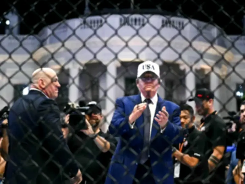 Trump Celebrates 80th Birthday with Bloody UFC Fights at White House