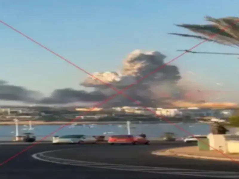 Video of Malta Fireworks Factory Explosion Falsely Linked to Iran-US Conflict