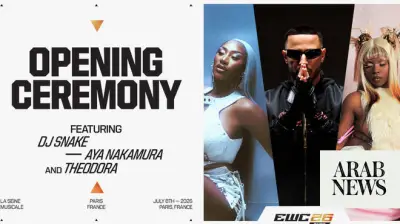 Aya Nakamura, DJ Snake, Theodora to Headline Esports World Cup 2026 Opening in Paris