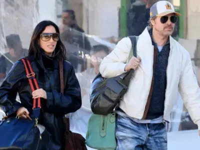 Brad Pitt Happy with Ines de Ramon But Has No Plans to Remarry