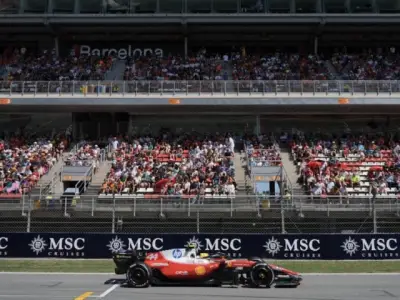 Hamilton Wins First Ferrari Race at Spanish GP, Ends Antonelli Streak