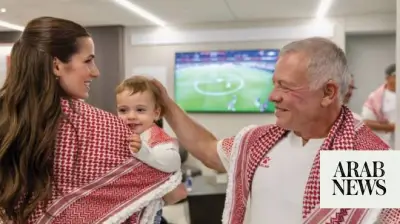 Jordan Royals Cheer National Team at World Cup Match vs Argentina
