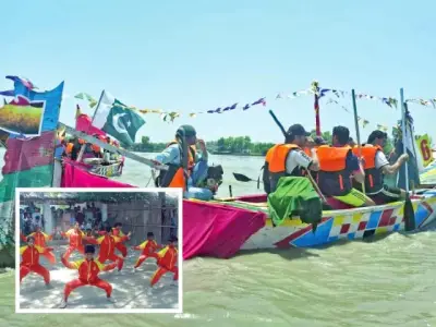 Kabul River Hosts First Dragon Boat Festival in Pakistan's History